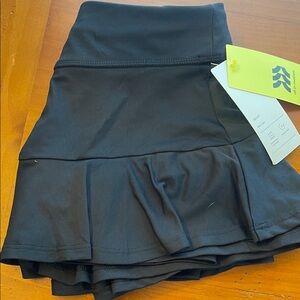 All in Motion Black Skater Skirt New with Tag